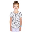 A Lot Of Skulls White Kids  One Piece Tee View1