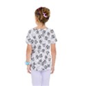 A Lot Of Skulls White Kids  One Piece Tee View2