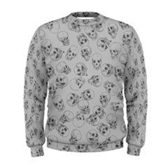 A Lot Of Skulls Grey Men s Sweatshirt