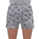 A Lot Of Skulls Grey Sleepwear Shorts View1