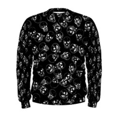 A Lot Of Skulls Black Men s Sweatshirt