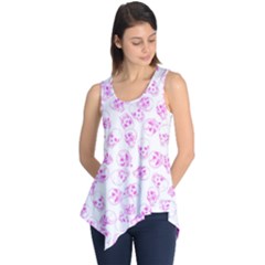 A Lot Of Skulls Pink Sleeveless Tunic by jumpercat