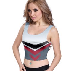 Modern Shapes Crop Top by jumpercat