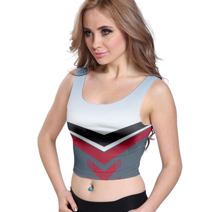 Modern Shapes Crop Top