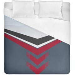 Modern Shapes Duvet Cover (king Size) by jumpercat