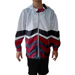 Modern Shapes Hooded Wind Breaker (kids)