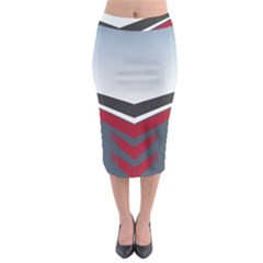 Modern Shapes Midi Pencil Skirt by jumpercat