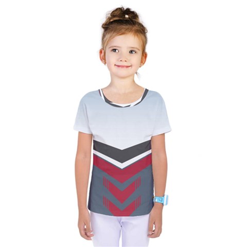 Modern Shapes Kids  One Piece Tee by jumpercat