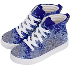 Crystalline Branches Kid s Hi-top Skate Sneakers