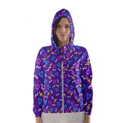 Retro Wave 1 Hooded Wind Breaker (women)