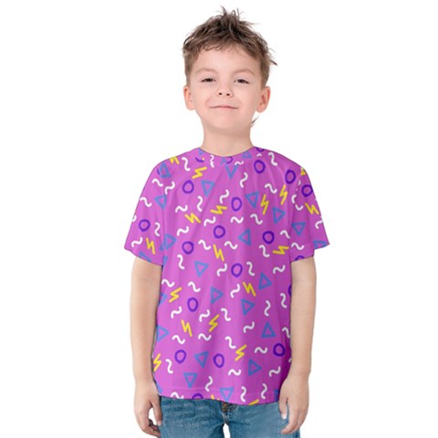 Retro Wave 2 Kids  Cotton Tee by jumpercat