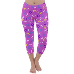 Retro Wave 2 Capri Winter Leggings 