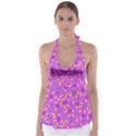 Retro Wave 2 Babydoll Tankini Top View1