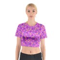 Retro Wave 2 Cotton Crop Top View1