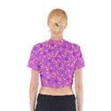 Retro Wave 2 Cotton Crop Top View2