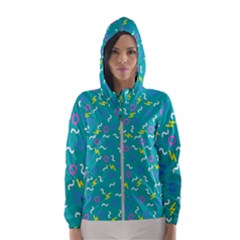 Retro Wave 4 Hooded Wind Breaker (women)