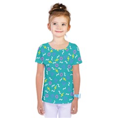 Retro Wave 4 Kids  One Piece Tee