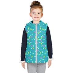 Retro Wave 4 Kid s Puffer Vest by jumpercat