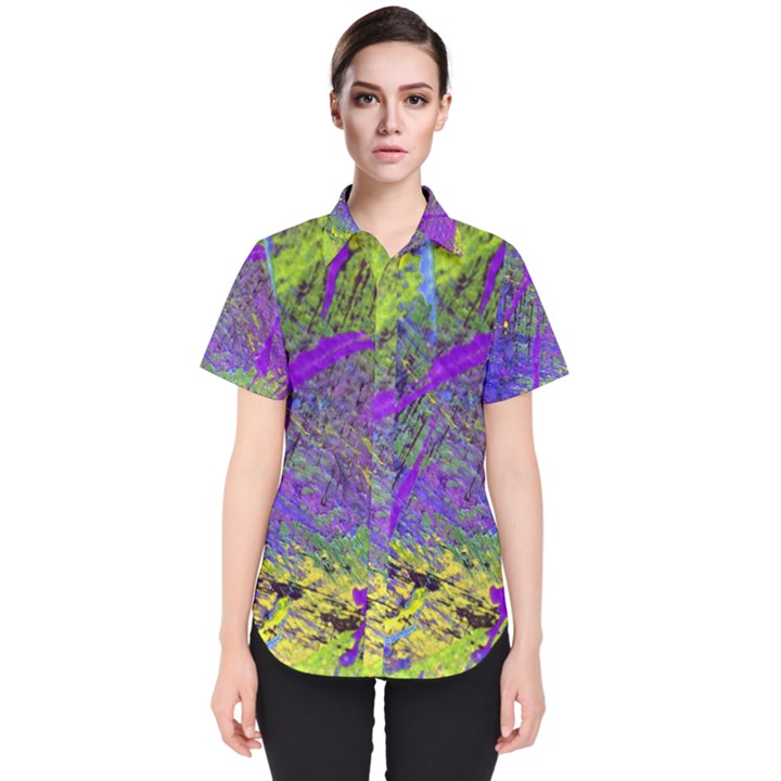 Ink Splash 02 Women s Short Sleeve Shirt