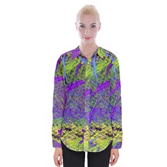 Ink Splash 02 Womens Long Sleeve Shirt