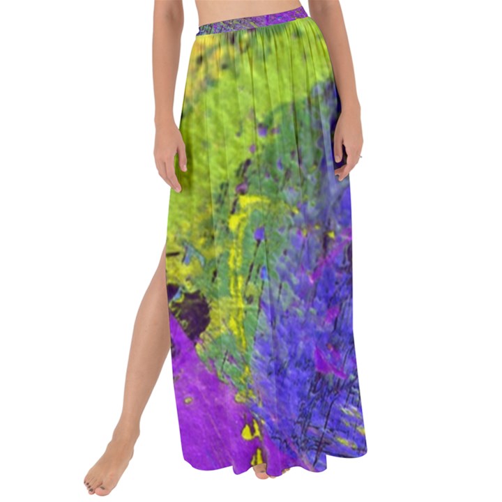 Ink Splash 02 Maxi Chiffon Tie-Up Sarong