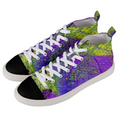 Ink Splash 02 Men s Mid-top Canvas Sneakers