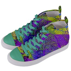 Ink Splash 02 Women s Mid-top Canvas Sneakers