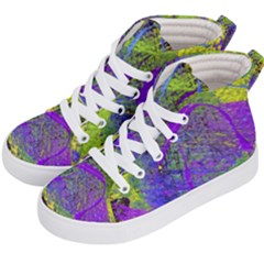 Ink Splash 02 Kid s Hi-top Skate Sneakers by jumpercat