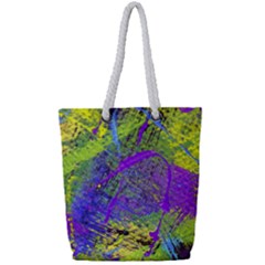 Ink Splash 02 Full Print Rope Handle Tote (small)