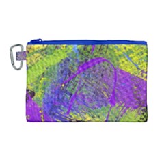 Ink Splash 02 Canvas Cosmetic Bag (large) by jumpercat