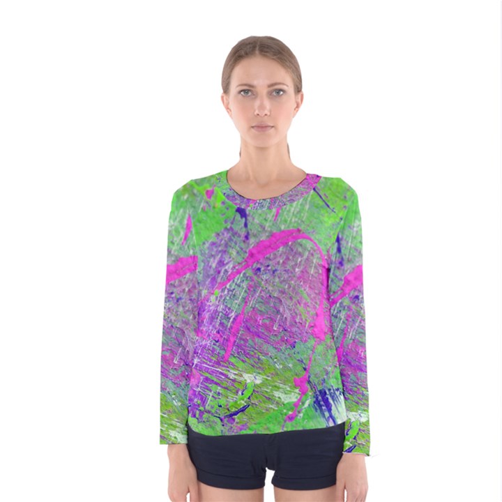 Ink Splash 03 Women s Long Sleeve Tee