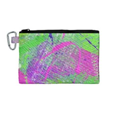 Ink Splash 03 Canvas Cosmetic Bag (medium)