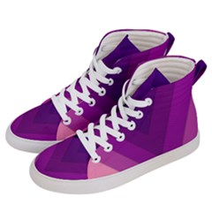 Tri 01 Women s Hi-top Skate Sneakers by jumpercat