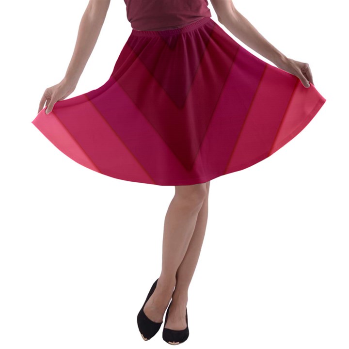 Tri 02 A-line Skater Skirt