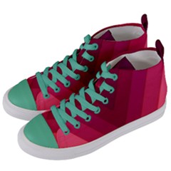 Tri 02 Women s Mid-top Canvas Sneakers by jumpercat