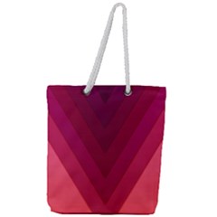 Tri 02 Full Print Rope Handle Tote (large)