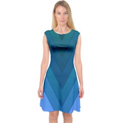 Tri 04 Capsleeve Midi Dress by jumpercat