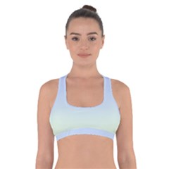 Vanilla Gradient Cross Back Sports Bra by jumpercat