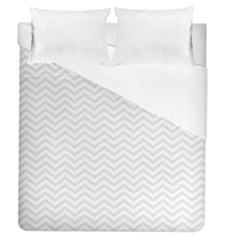 Light Chevron Duvet Cover (queen Size) by jumpercat