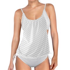 Light Chevron Tankini Set by jumpercat