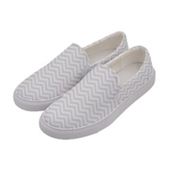 Light Chevron Women s Canvas Slip Ons by jumpercat