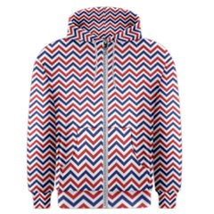 Navy Chevron Men s Zipper Hoodie