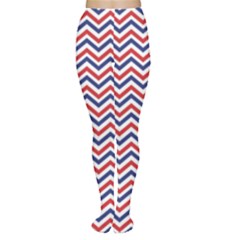 Navy Chevron Women s Tights