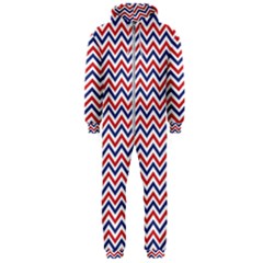 Navy Chevron Hooded Jumpsuit (men) 