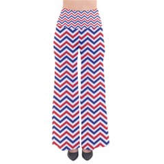 Navy Chevron Pants