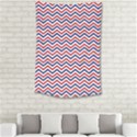 Navy Chevron Small Tapestry View2