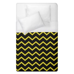 Yellow Chevron Duvet Cover (single Size)