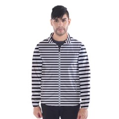 Basic Horizontal Stripes Wind Breaker (men)