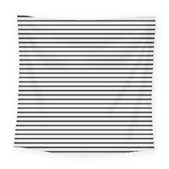 Basic Horizontal Stripes Square Tapestry (large)