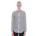 Basic Horizontal Stripes Womens Long Sleeve Shirt View1